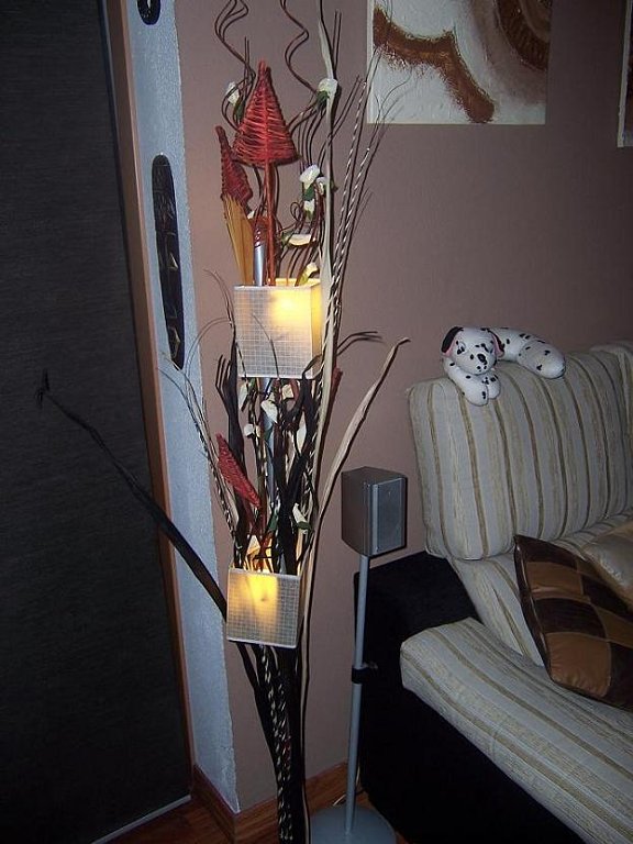 lámpara de Ikea - lámpara duderö tuneada 