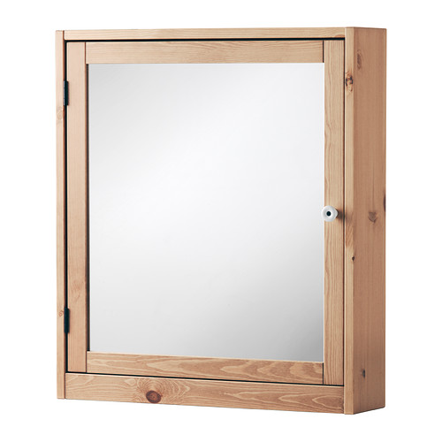 armario de espejo de madera