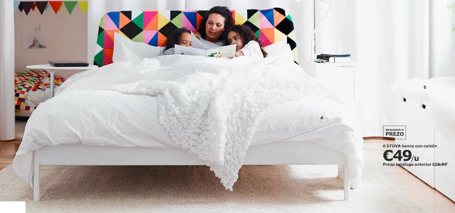 Dormitorios de estilo nórdico ¡Crea ambientes únicos! 2 dormitorio en color blanco