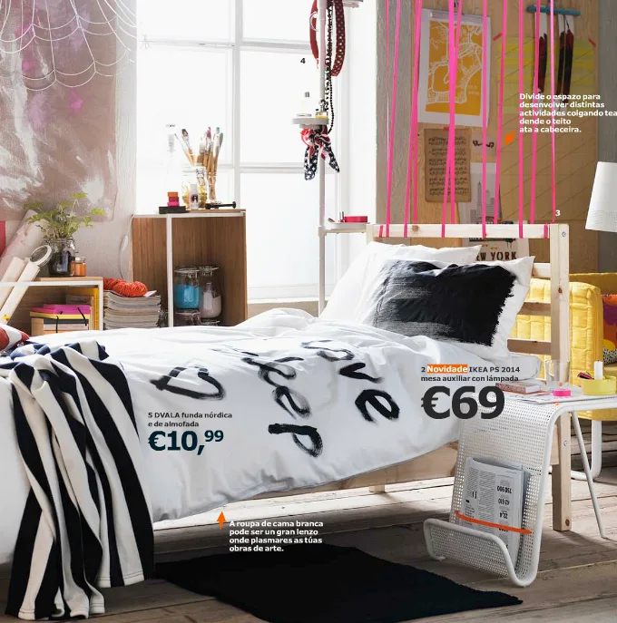 Dormitorios de estilo nórdico ¡Crea ambientes únicos! 3 dormitorio nórdico de estilo juvenil