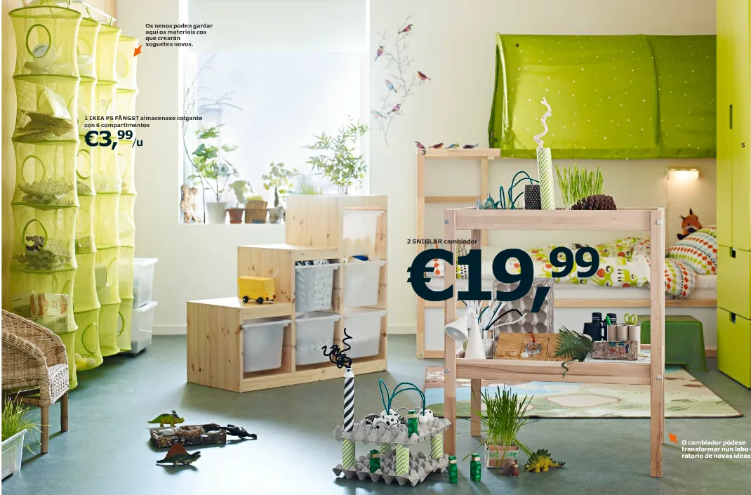 Dormitorios de estilo nórdico ¡Crea ambientes únicos! 7 dormitorio en color verde