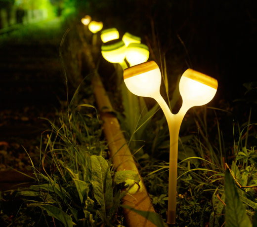 lamparas para jardin