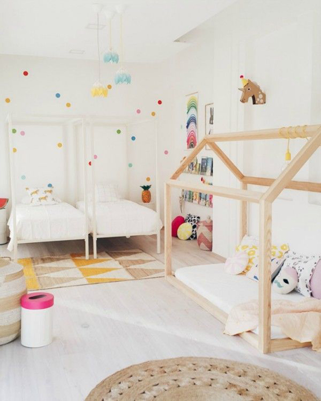 estilo nordico dormitorios infantiles compartidos II