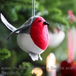 Adorno navidad pájaro Ikea