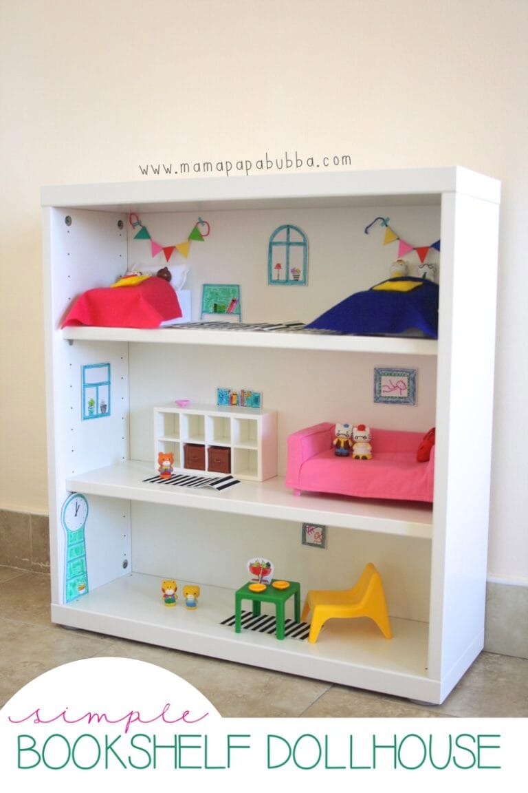 Decoración Infantil: Idea para aprovechar estantería de Ikea