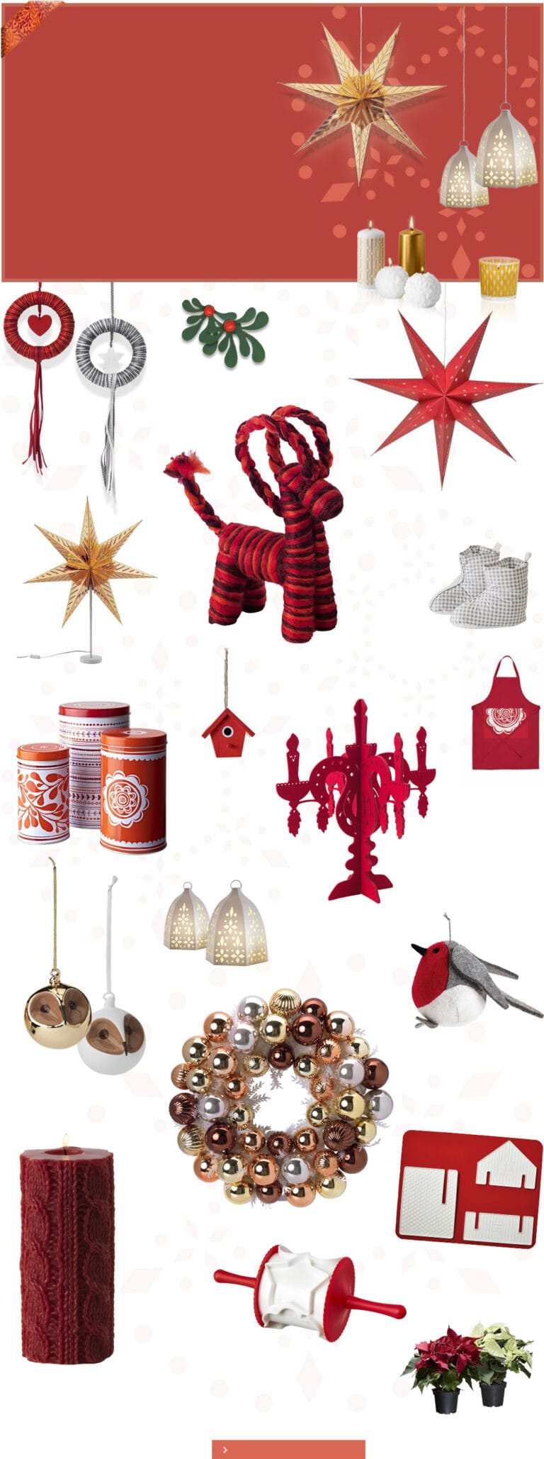 Decoración para Navidad: ¡Busca complementos en Ikea!
