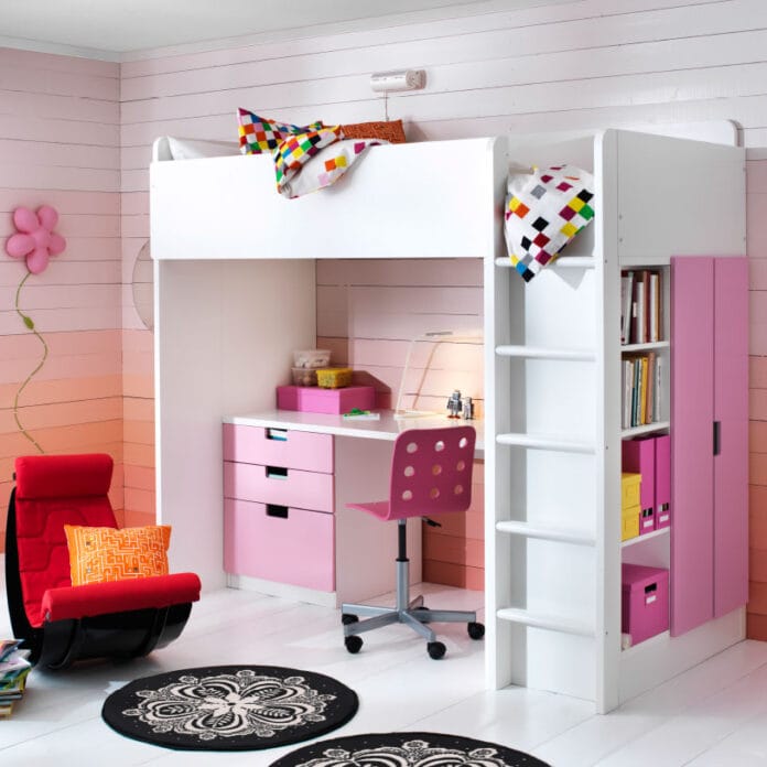 decorar un dormitorio infantil con mueble STUVA Ikea dormitorio infantil