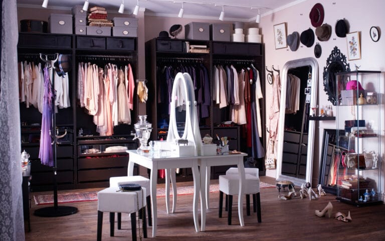 Modelo de vestidor para que te inspires ¡te encantará!