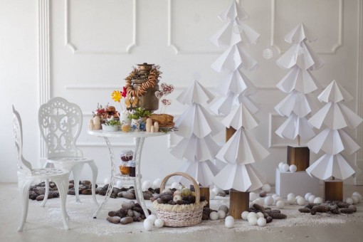 5 tutoriales de decoración navideña con papel