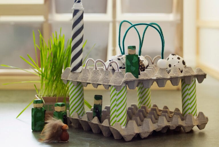 Ideas de Ikea: ¡ Reciclar con hueveras !