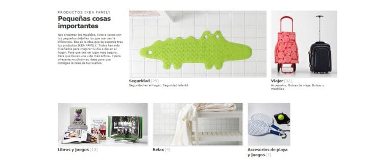 Las pequeñas cosas también son importantes en Ikea