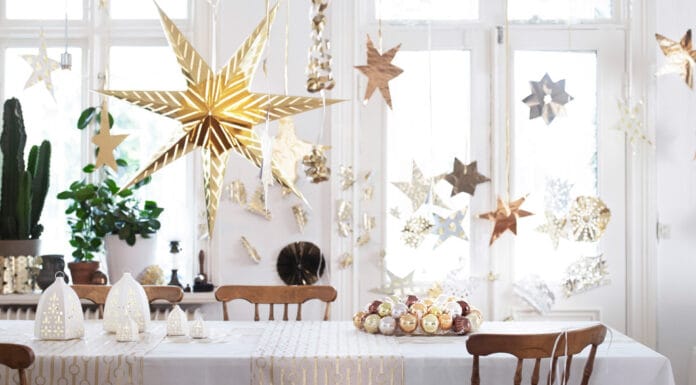 luces decorativas estrellas
