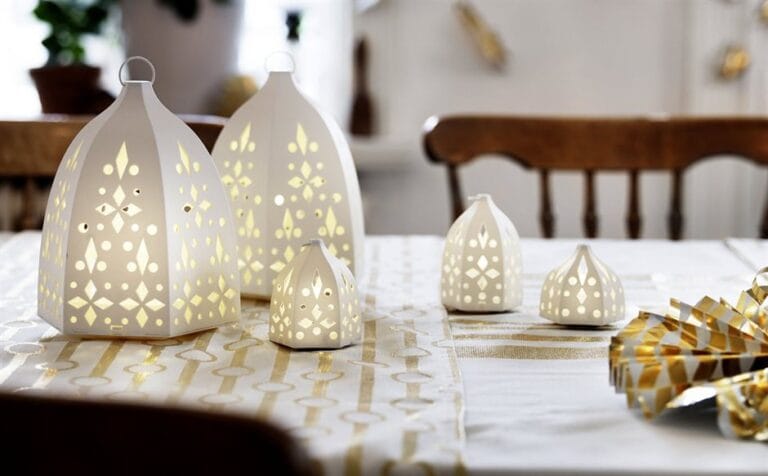 Crear un ambiente cálido con velas