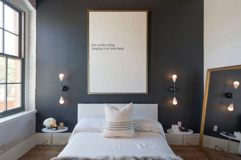 Decorar con paredes negras tus estancias de estilo nórdico