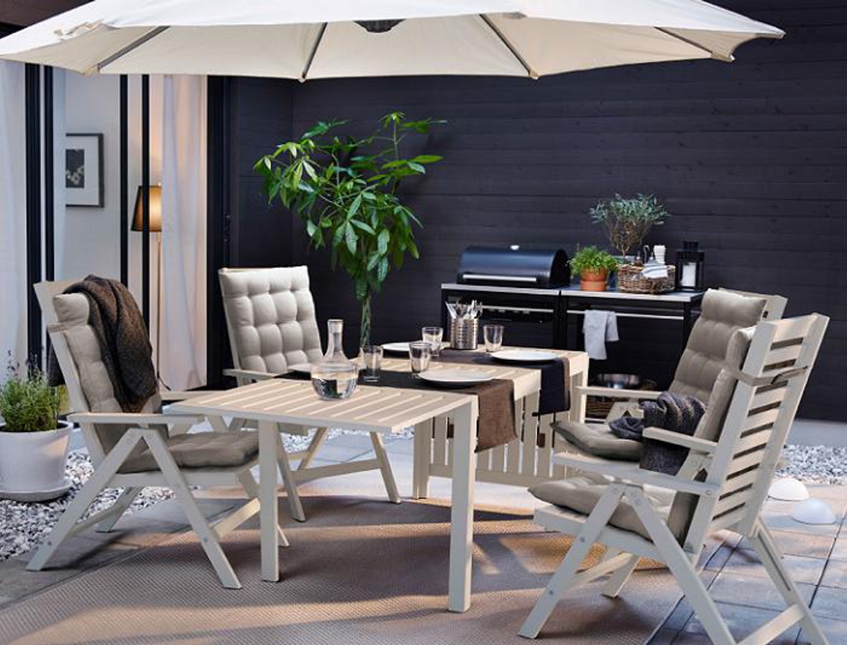 muebles para el jardín de IKEA - mesa ÄPPLARÖ