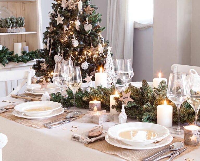 10 ideas para decorar un árbol de Navidad nórdico
