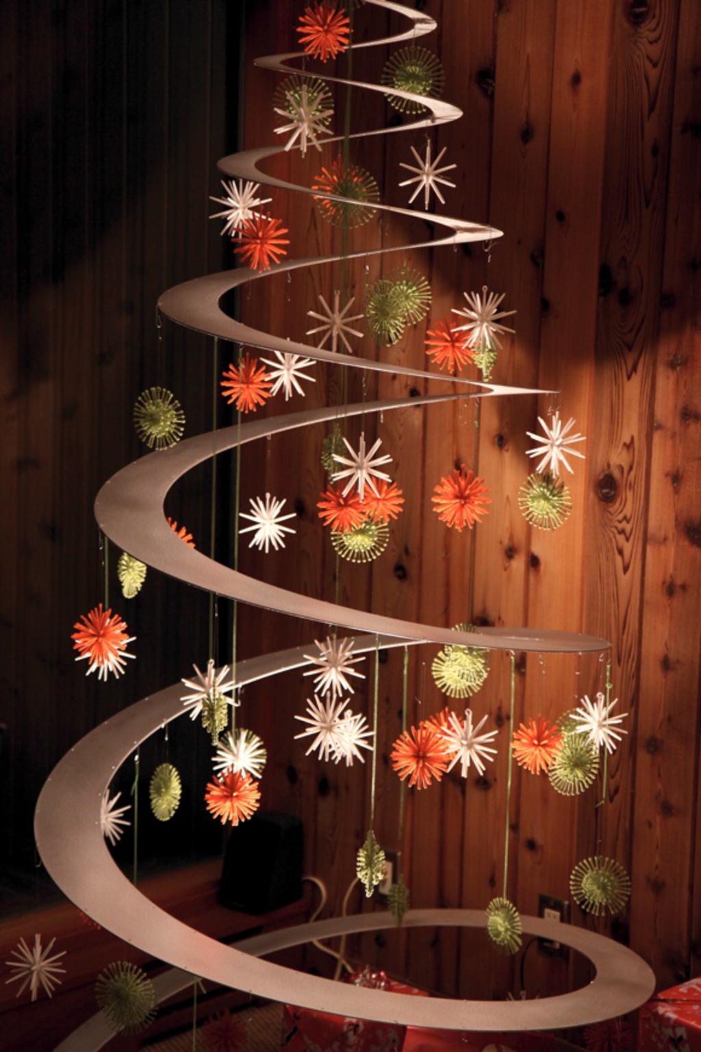 árboles de Navidad originales con estrellas