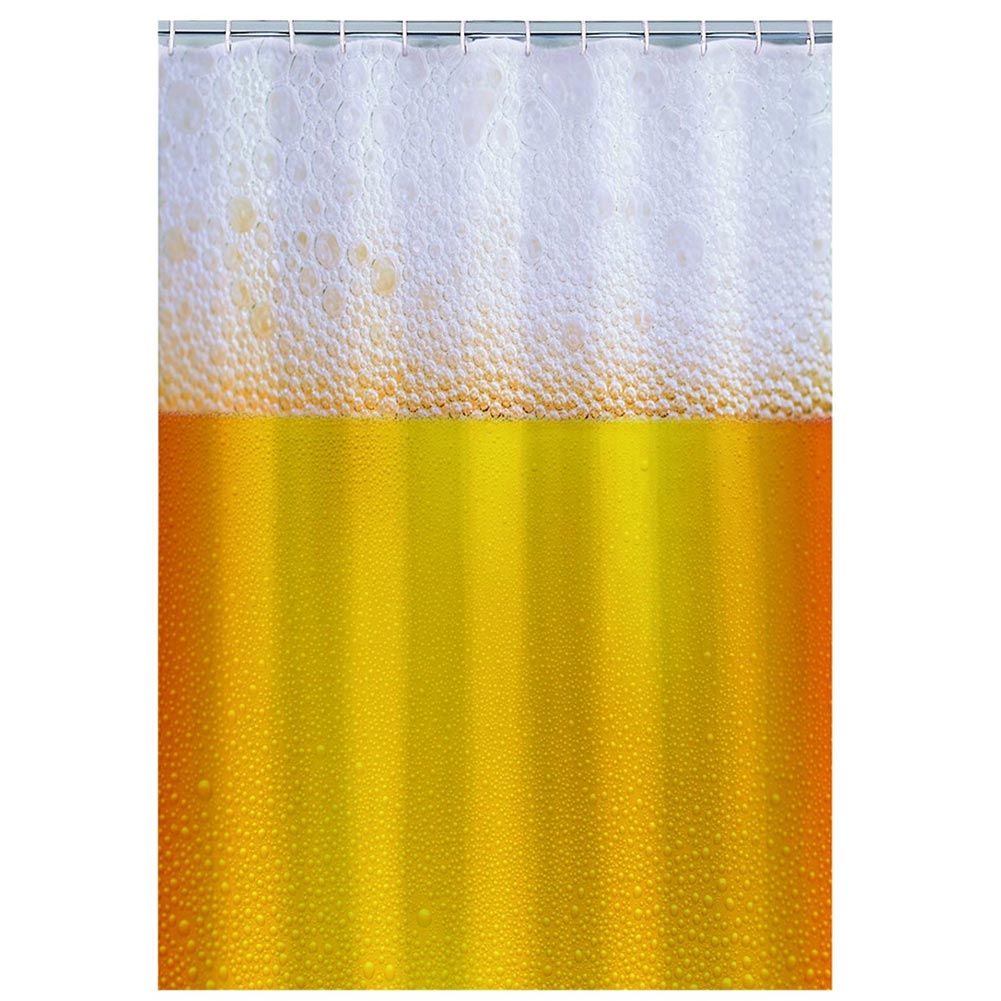 cortinas de baño divertidas - jarra de cerveza