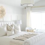 dormitorios blancos y textiles claros