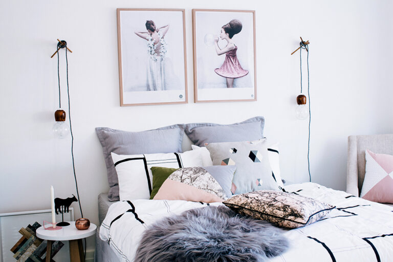 Cómo crear cabeceros con cojines para tu dormitorio