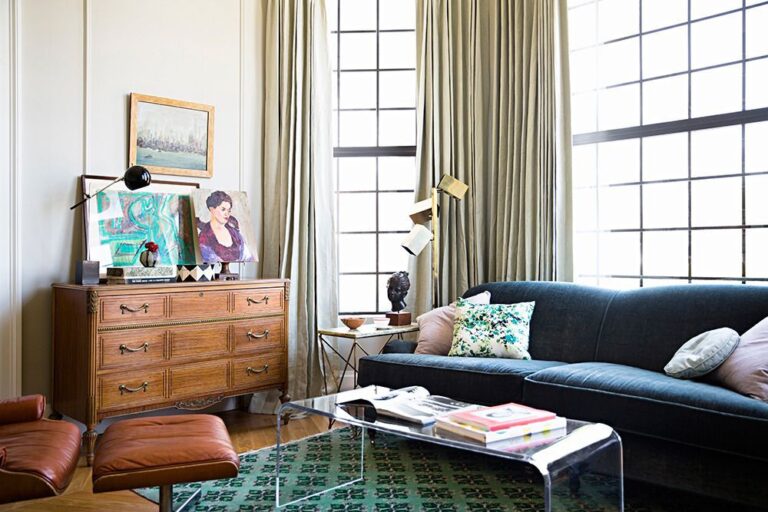 Cómo integrar muebles antiguos en una decoración moderna
