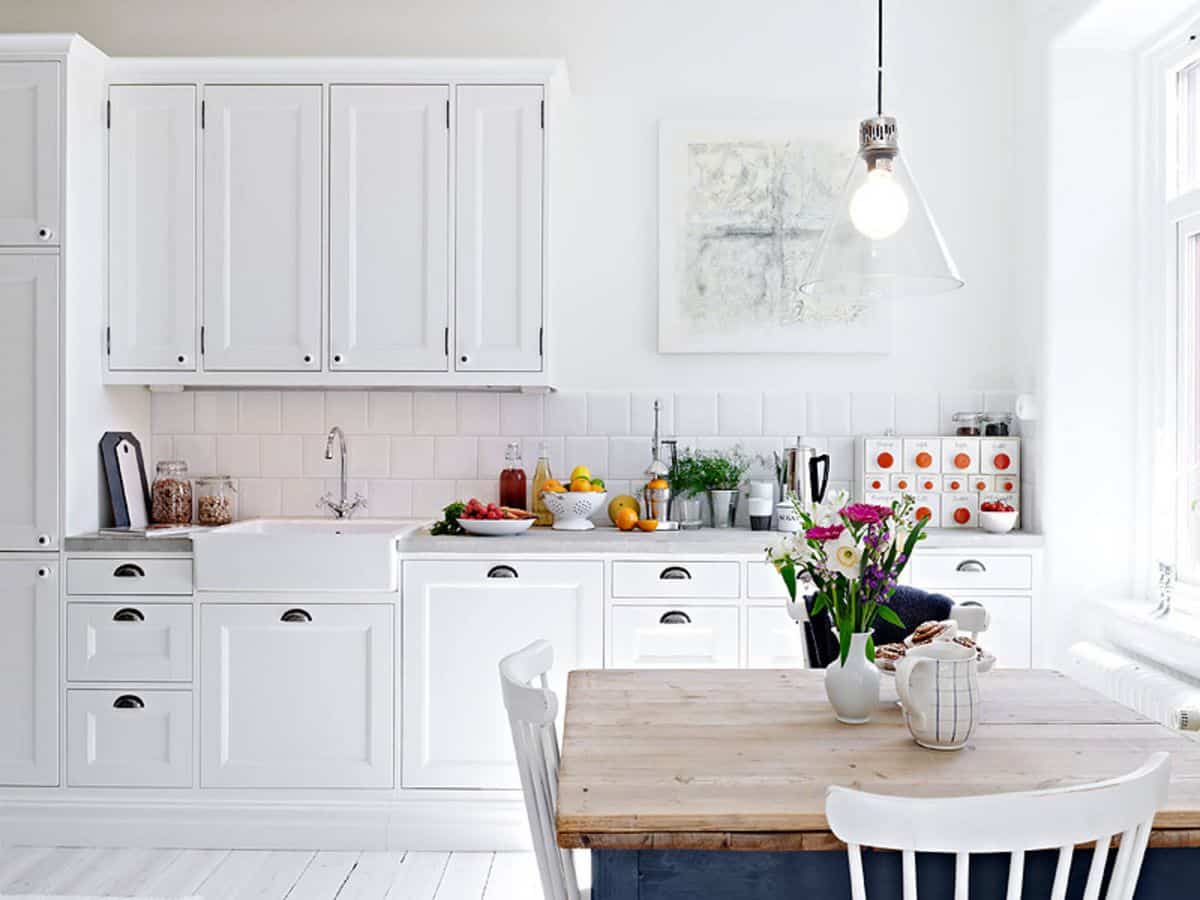 como decorar una cocina de estilo nordico 10