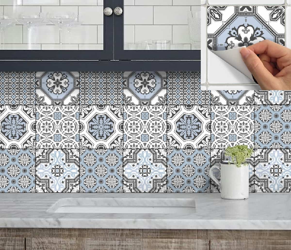 ideas para renovar las paredes de la cocina sin obras 11