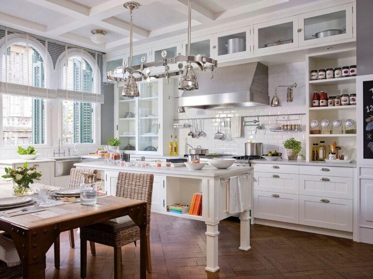 Cocinas market style: el nuevo estilo vintage