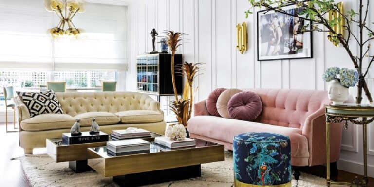 Ideas para decorar las paredes y techos con molduras