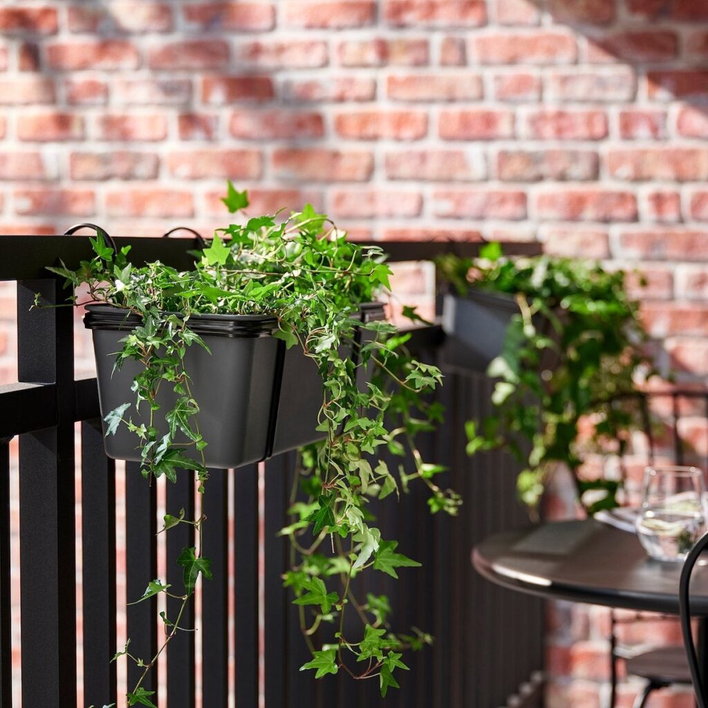 macetas y soportes para plantas de ikea para la terraza 3