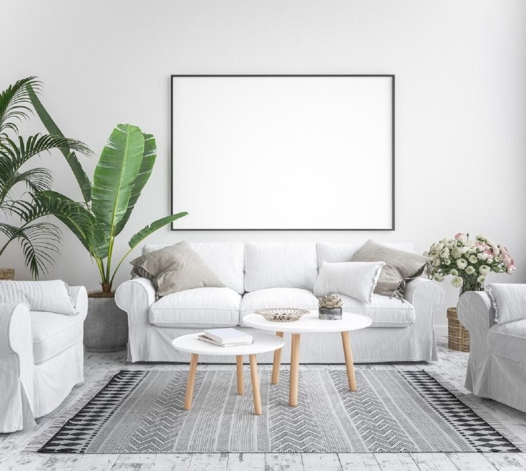 ideas para decorar con muebles blancos 1