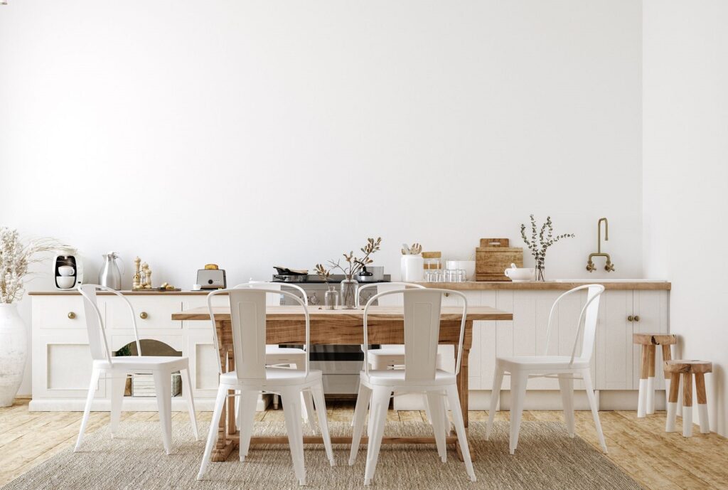 ideas para decorar con muebles blancos 7