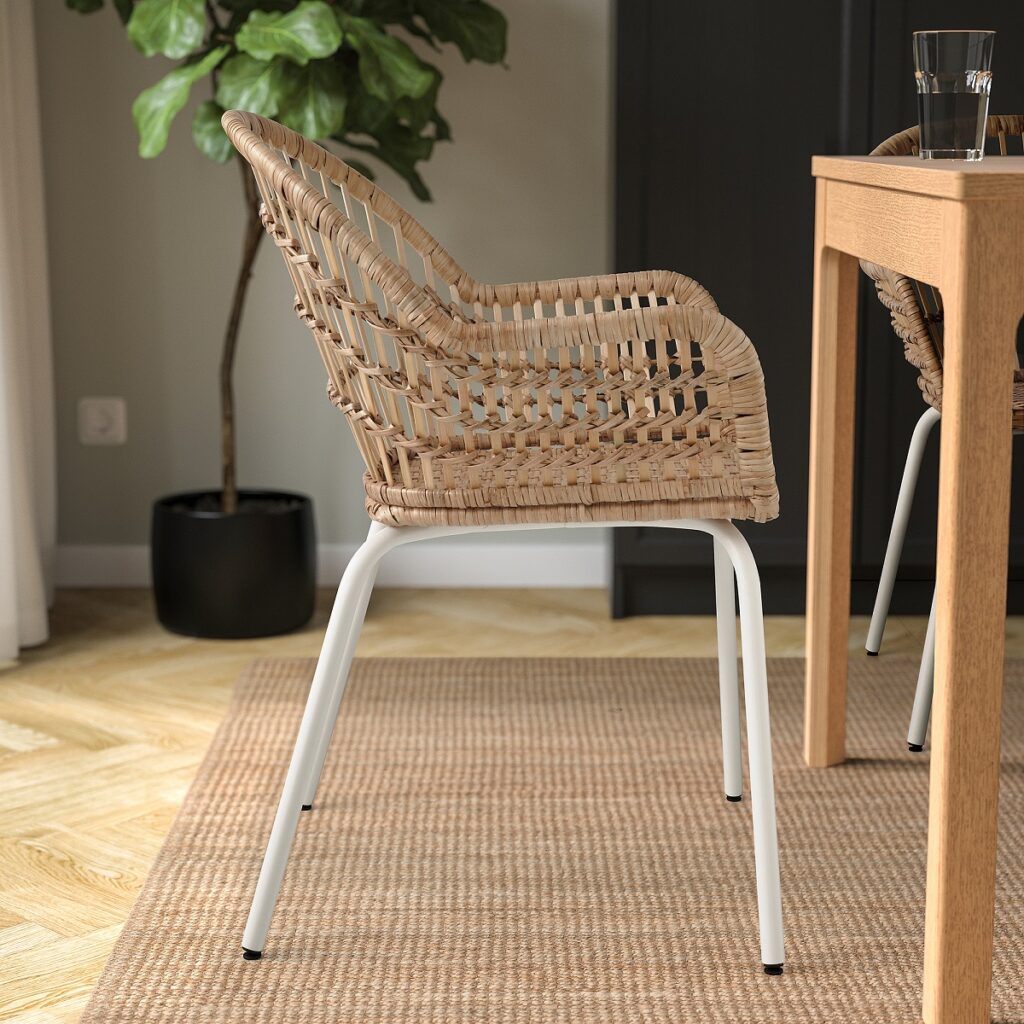 muebles de fibras naturales de ikea para decorar tu hogar 5