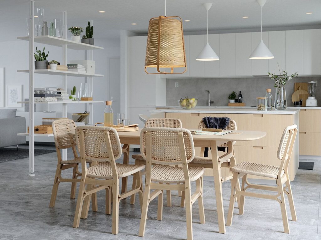 muebles de fibras naturales de ikea para decorar tu hogar 6