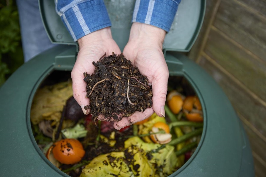 Descubre cómo una compostera transforma tu jardín y el medio ambiente